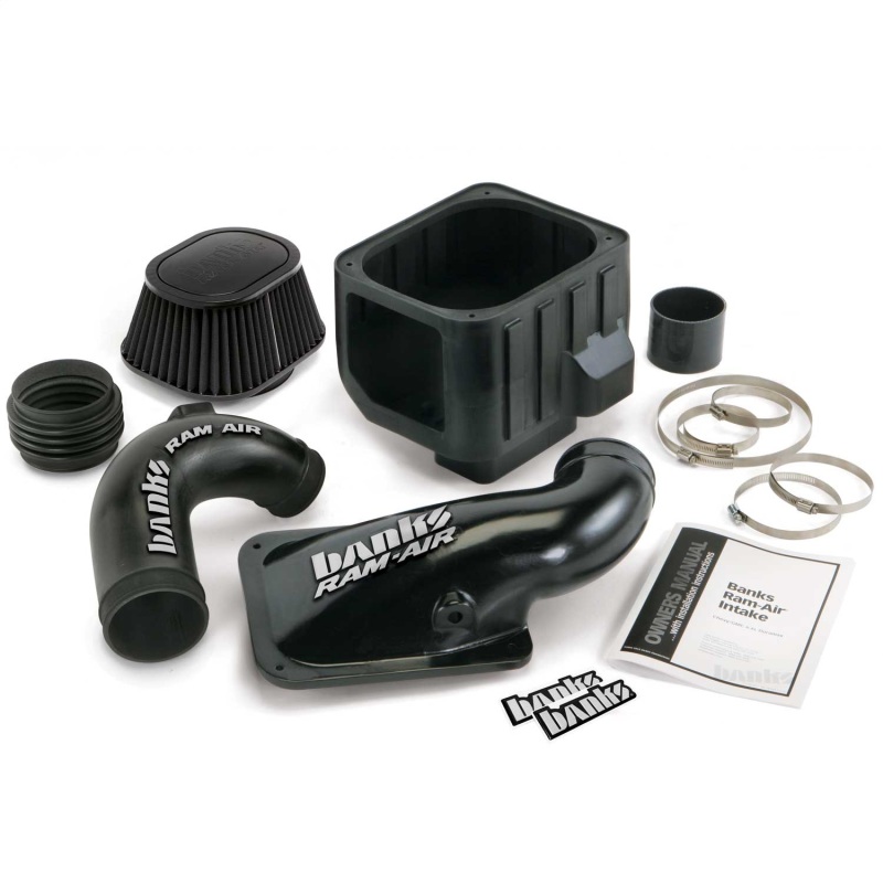 GMC 3500 Performance Air Intake - Banks Power - Ram-Air Intake System with Dry Filter - `04-`05